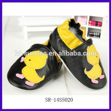 SR-14SS020 moda real couro engraçado bebê sapatos bonito nova china barato sapatos bebê sapatos planos bebê
